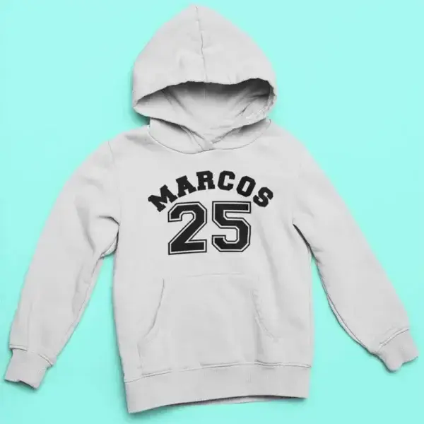 Sudadera Personalizada con Nombre y Edad